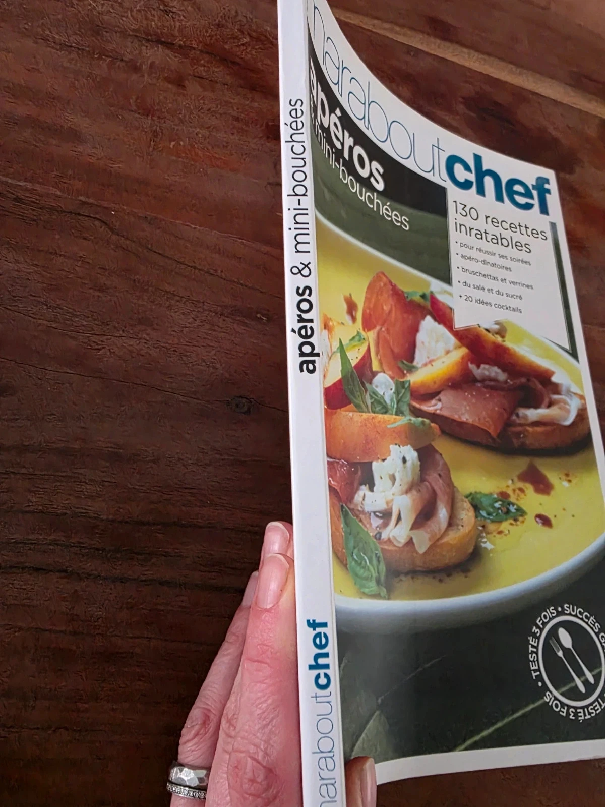 Livre de recette Marabout apéros et mini-bouchées – photo 2